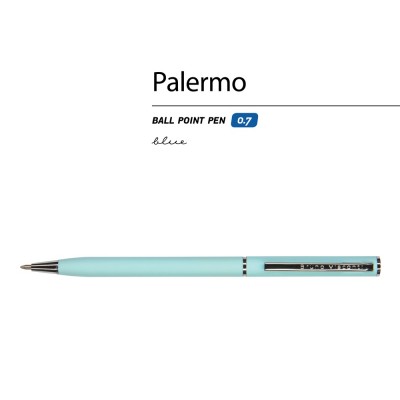 Ручка металлическая шариковая «Palermo», софт-тач Ручка металлическая шариковая «Palermo», софт-тач