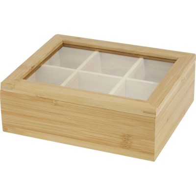 Бамбуковая коробка для чая «Ocre»