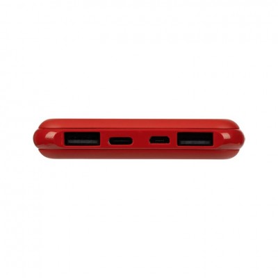Aккумулятор Uniscend All Day Type-C 10000 мAч, красный