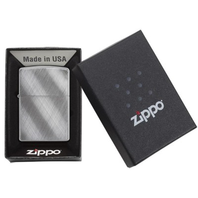 Зажигалка ZIPPO Classic с покрытием Brushed Chrome