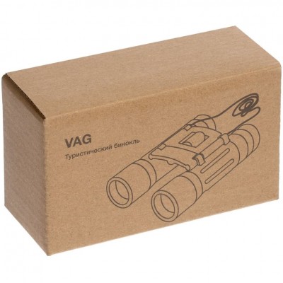 Туристический бинокль Vag, черный Туристический бинокль Vag, черный
