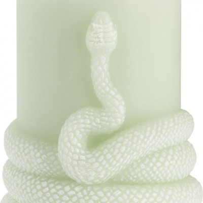 Свеча Snake Knot, зеленая Свеча Snake Knot, зеленая
