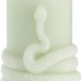 Свеча Snake Knot, зеленая Свеча Snake Knot, зеленая