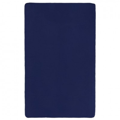 Флисовый плед Warm&Peace XL, синий