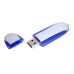 USB 2.0- флешка промо на 16 Гб овальной формы
