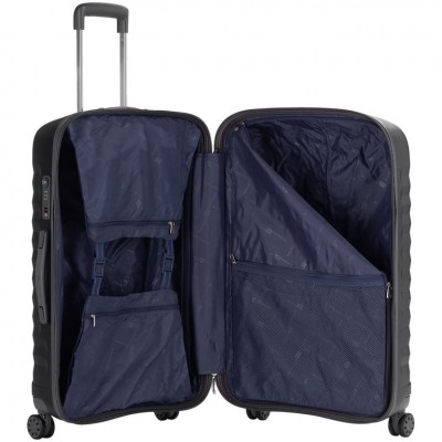 Чемодан Uno Zip Special M, черный Чемодан Uno Zip Special M, черный