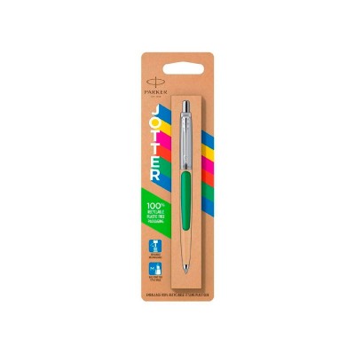 Ручка шариковая Parker «Jotter Originals Green»  в эко-упаковке