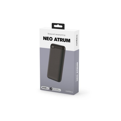 Внешний аккумулятор «NEO Atrum», 20000 mAh