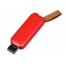 USB 2.0- флешка промо на 8 Гб прямоугольной формы, выдвижной механизм