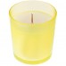 Свеча ароматическая Ristoro, желтая, ягоды в игристом