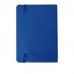 Блокнот SHADY JUNIOR с элементами планирования,  А6, синий, кремовый блок, темно-синий обрез