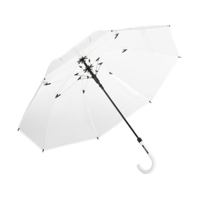 Зонт-трость «Pure» с прозрачным куполом