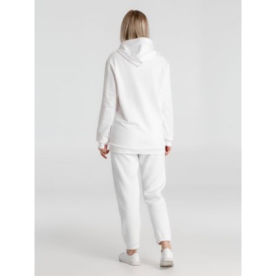 Толстовка с капюшоном унисекс Hoodie, белая Толстовка с капюшоном унисекс Hoodie, белая