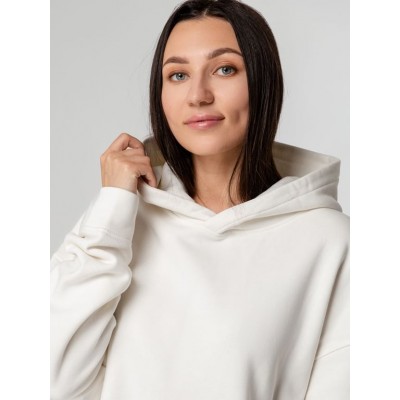 Худи оверсайз унисекс Tolla, молочное Худи оверсайз унисекс Tolla, молочное