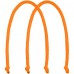 Ручки Corda для пакета M, оранжевый неон