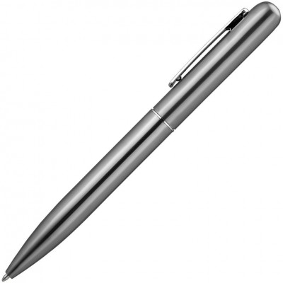 Ручка шариковая Scribo, серо-стальная Ручка шариковая Scribo, серо-стальная