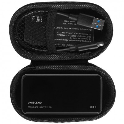 Портативный внешний SSD Drop Light, с подсветкой, 512 Гб Портативный внешний SSD Drop Light, с подсветкой, 512 Гб