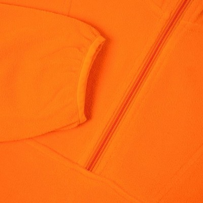 Анорак флисовый унисекс Fliska, оранжевый