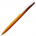 Ручка шариковая Pin Silver, оранжевый металлик
