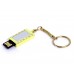 USB 2.0- флешка на 16 Гб «Кулон» с кристаллами и мини чипом
