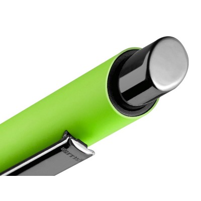 Металлическая шариковая ручка «Ellipse gum» soft touch с зеркальной гравировкой