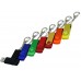 USB 2.0- флешка промо на 8 Гб с поворотным механизмом и однотонным металлическим клипом