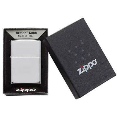 Зажигалка ZIPPO Armor™ c покрытием High Polish Chrome