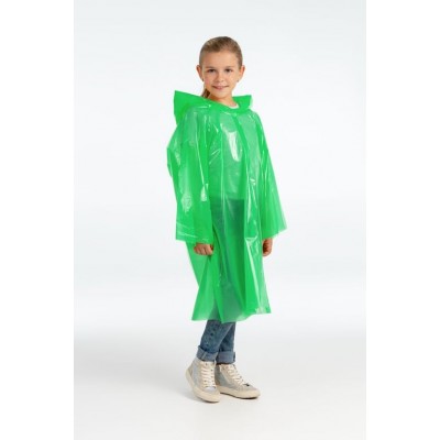 Дождевик-плащ детский BrightWay Kids, зеленый Дождевик-плащ детский BrightWay Kids, зеленый