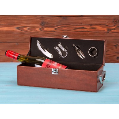 Набор аксессуаров для вина в подарочной коробке «Fabrizio»