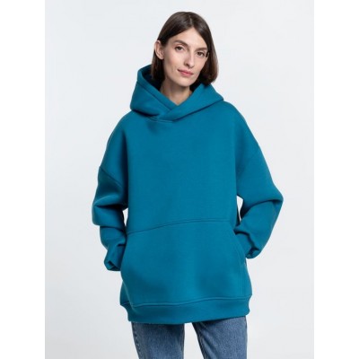 Худи Kulonga Oversize, бирюзовое Худи Kulonga Oversize, бирюзовое