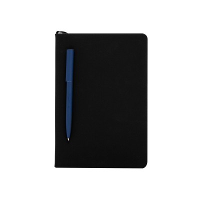 Бизнес-блокнот А5 «С3» soft-touch с магнитным держателем для ручки