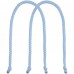 Ручки Corda для пакета M, голубые