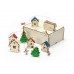 Елочная гирлянда с лампочками «Новогодняя» в деревянной подарочной коробке