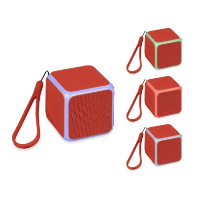 Портативная колонка «Cube» с подсветкой