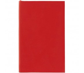 Ежедневник Flat Mini, недатированный, красный