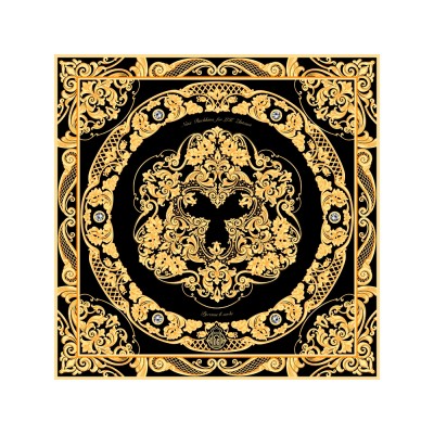 Платок «Златоустовская гравюра»