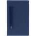 Ежедневник Magnet Shall с ручкой, синий, с тонированной бумагой