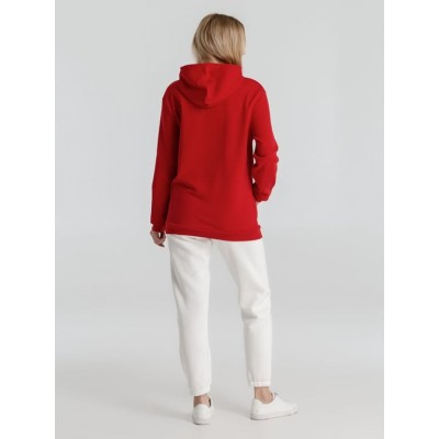 Толстовка с капюшоном унисекс Hoodie, красная Толстовка с капюшоном унисекс Hoodie, красная