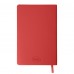 Ежедневник недатированный SIMPLY FLEX, А5, красный, кремовый блок, в линейку Ежедневник недатированный SIMPLY FLEX, А5, красный, кремовый блок, в линейку