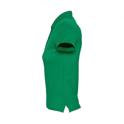 Поло женское PASSION, ярко-зеленый, XL, 100% хлопок, 170 г/м2
