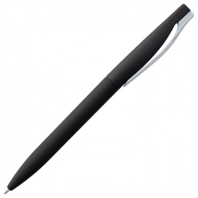 Ручка шариковая Pin Soft Touch, черная Ручка шариковая Pin Soft Touch, черная