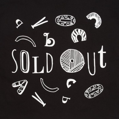 Холщовая сумка Sold Out, черная Холщовая сумка Sold Out, черная