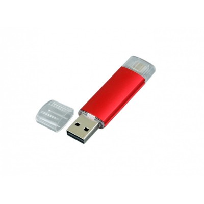USB 2.0/micro USB- флешка на 64 Гб USB 2.0/micro USB- флешка на 64 Гб