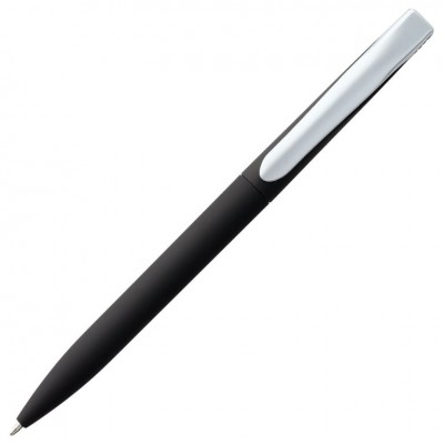 Ручка шариковая Pin Soft Touch, черная Ручка шариковая Pin Soft Touch, черная