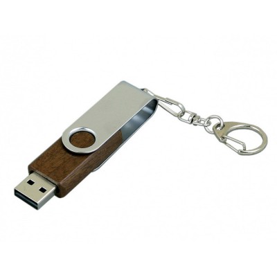 USB 2.0- флешка промо на 8 Гб с поворотным механизмом
