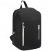 Складной рюкзак Compact Neon, черный с белым