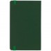 Блокнот Shall, зеленый, с белой бумагой