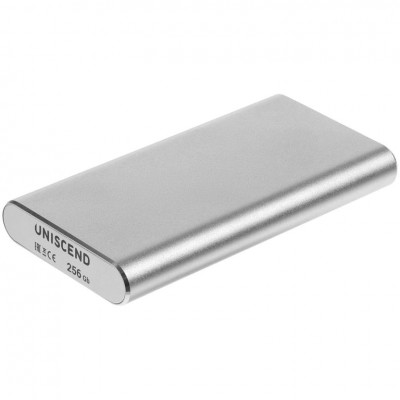 Портативный внешний SSD Uniscend Drop, 256 Гб, серебристый Портативный внешний SSD Uniscend Drop, 256 Гб, серебристый