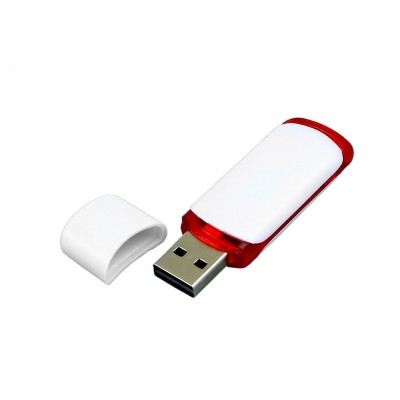 USB 2.0- флешка на 16 Гб с цветными вставками