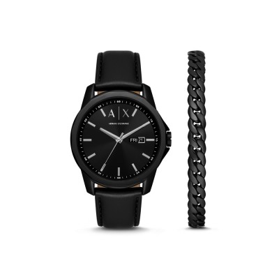 Подарочный набор: часы наручные мужские с браслетом